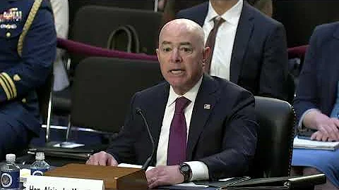 Grassley questions DHS Secretary Alejandro Mayorkas at Senate Judiciary Committee Hearing