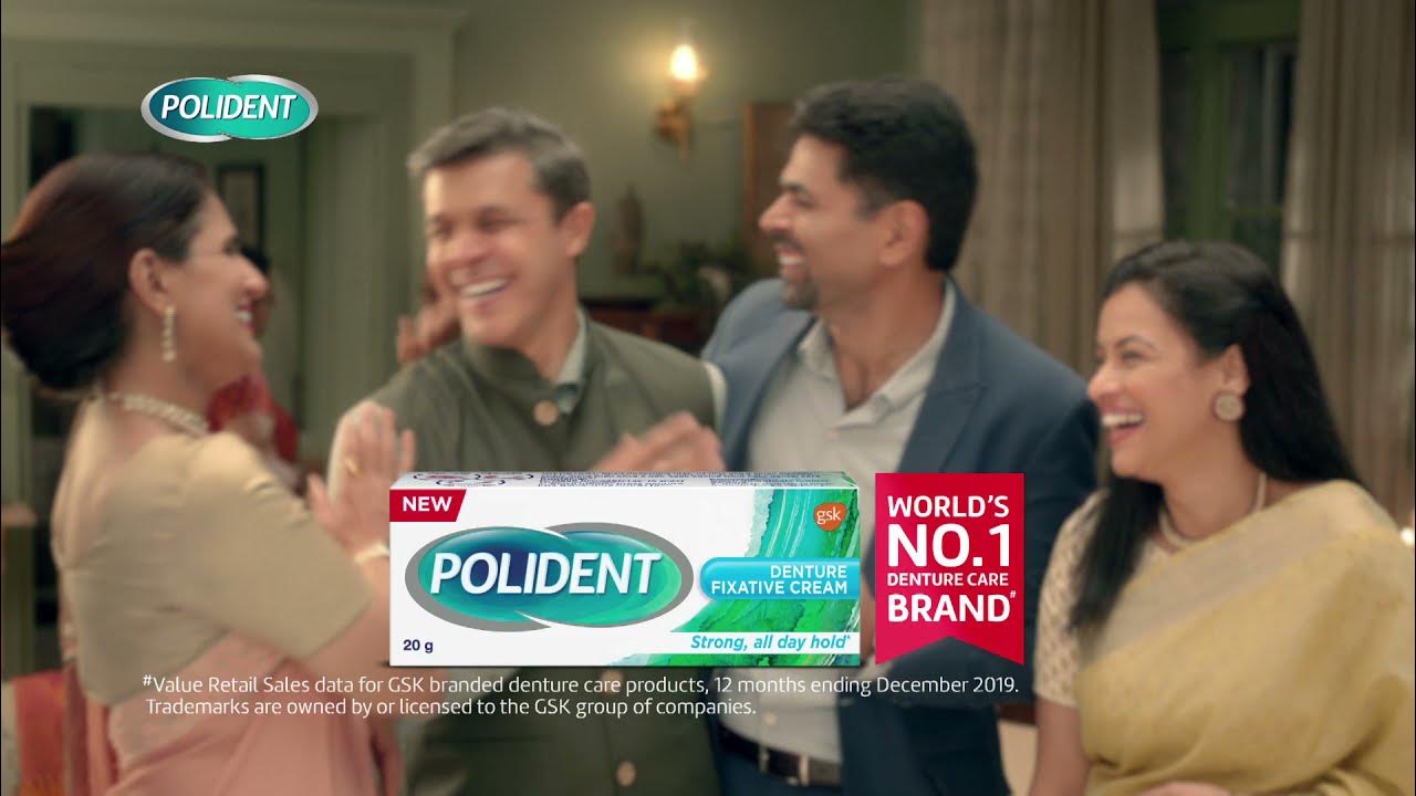 POLIDENT DENTURE FIXATIVE HINDI YouTube