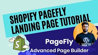 Shopify Pagefly landing page tutorial bangla