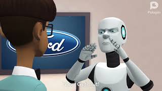 Plotagon Presents : PlotaLandia S1E1 - Samir On The Job : Ford Dealership 