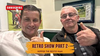 Kenny & I on part 2 of the retro show