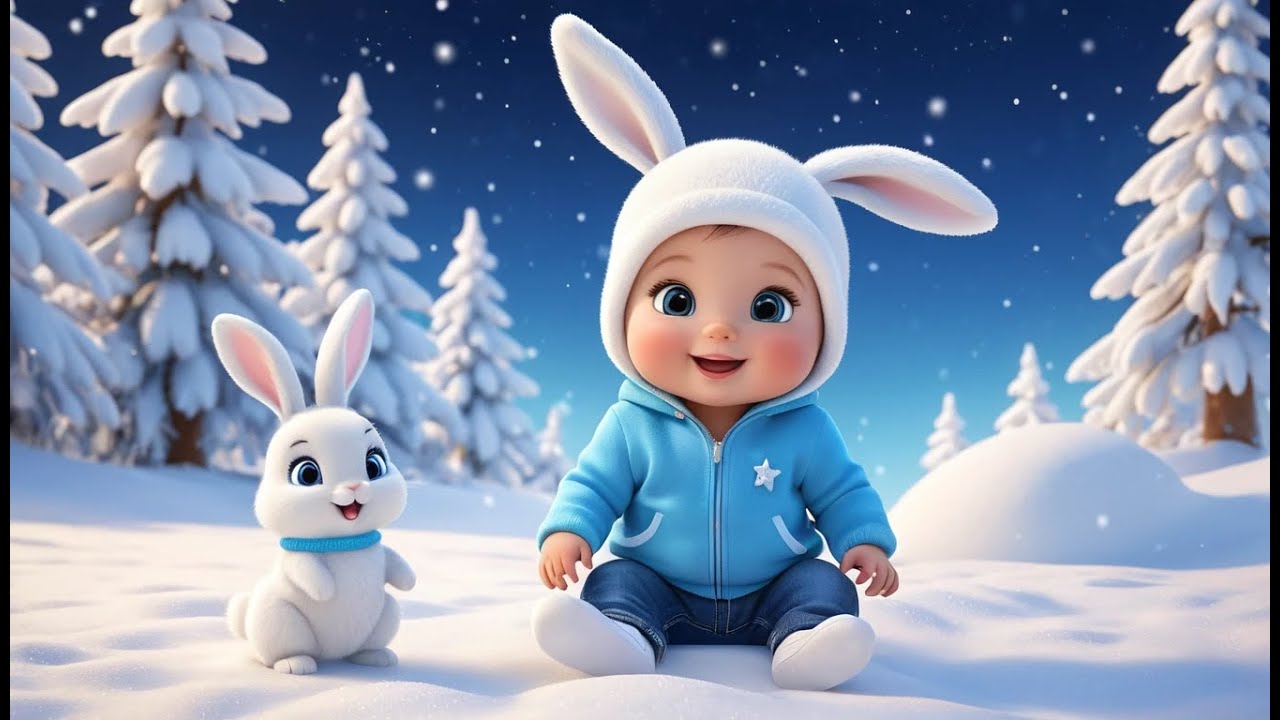 Snow Hop Snow Bunny Hop | Fun Learning & Action Song for Toddlers - YouTube