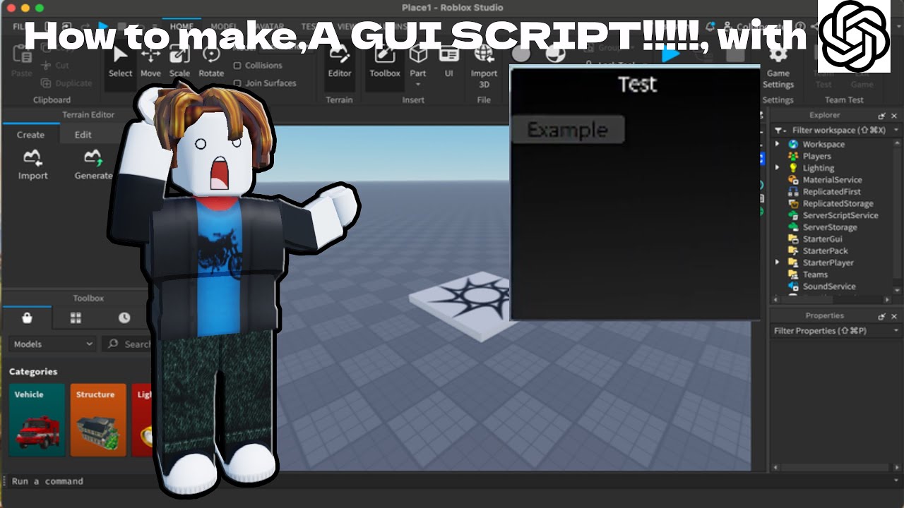 How to make a exploit script gui - YouTube