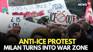 Download Lagu Milan Anti- ICE Protest LIVE | Protestors Demand Withdrawal Of ICE Agents | Winter Olympics | N18G MP3