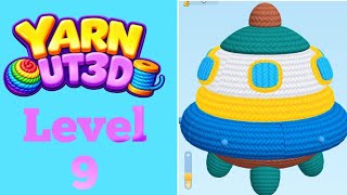 Yarn Out 3D Level 9 walkthrough solution