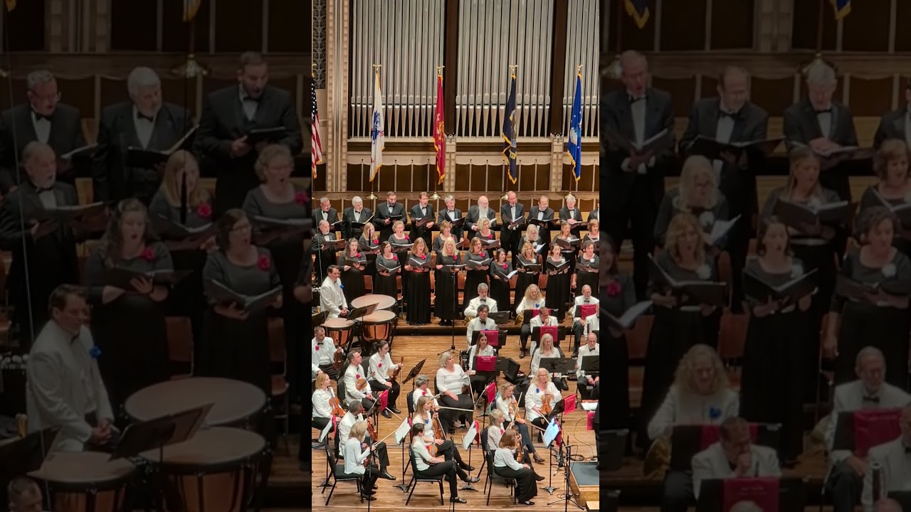 Cleveland Pops Orchestra Chorus (This Land is Your Land); Severance Hall; June 1, 2024 - Libby solo