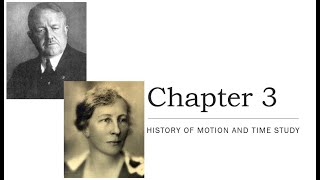 Chapter 3 History of Motion and Time Study Wealth