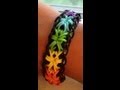 How to make a rainbow loom starburst bracelet