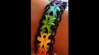 How to Make a Rainbow Loom Starburst Bracelet : 18 Steps (with Pictures) -  Instructables