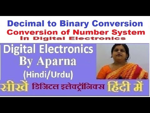 Decimal to Binary Conversion Number System in Digital Electronics ...