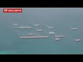 Video shows over a hundred Chinese ships around Julian Felipe Reef