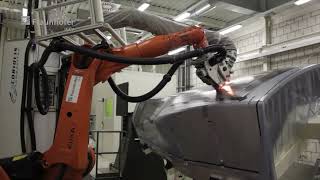 Automated Fiber Placement of Helicopter Sideshells at Fraunhofer