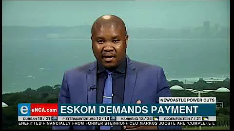 Residents of Newcastle in KwaZulu-Natal are facing blackouts