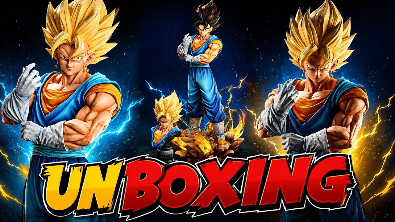 Abbiamo aperto una delle statue di Vegito più BELLE di sempre! | Unboxing Dragon Ball