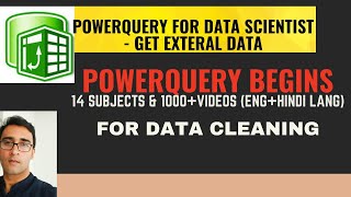 How to import external data in PoweQuery - POWERQUERY SERIES LECTURE2