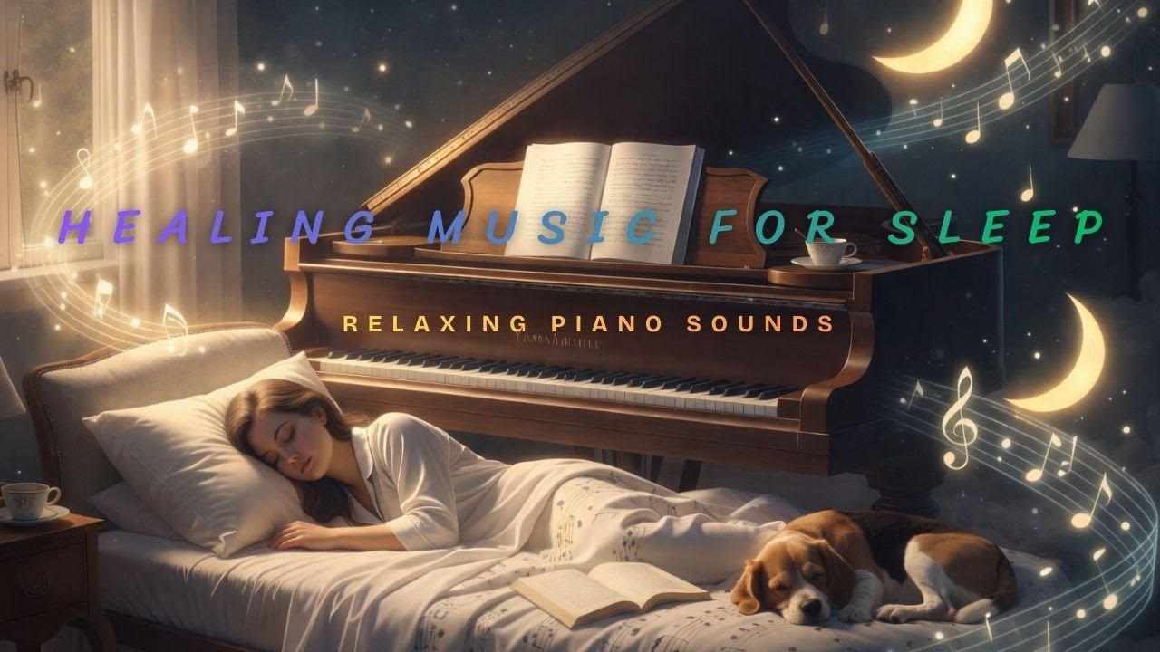 Deep Sleep Healing Music | Soft Piano for Anxiety Relief | Calm Night | 1 Hour By SupersunNGT