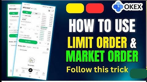 How To Use Limit Order -OKX Exchage