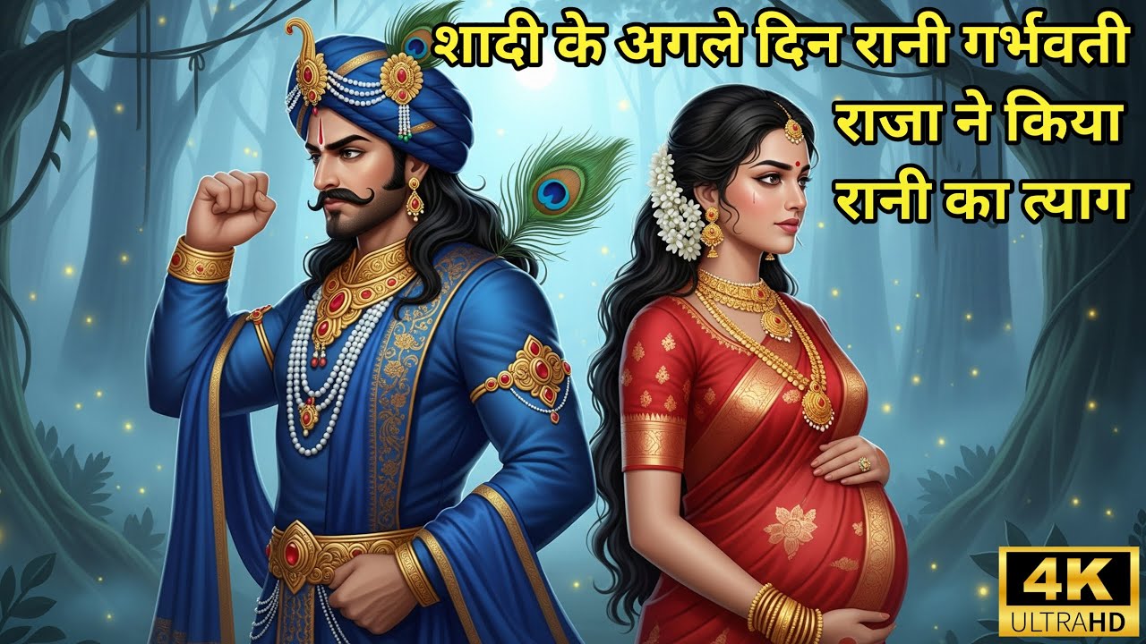 शादी के अगले दिन रानी गर्भवती राजा ने किया रानी का त्याग Jaduikahani 