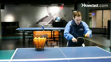 How to Do a Table Tennis Backhand Loop | Ping Pong