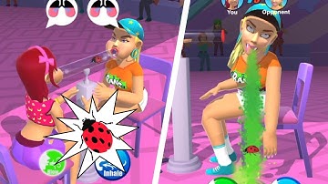 Blow Kings 🐛🤮 BIG UPDATE!! All Levels Gameplay ,ios