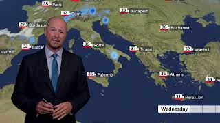 BBC Weather today in Europe -  August 5th, 2026