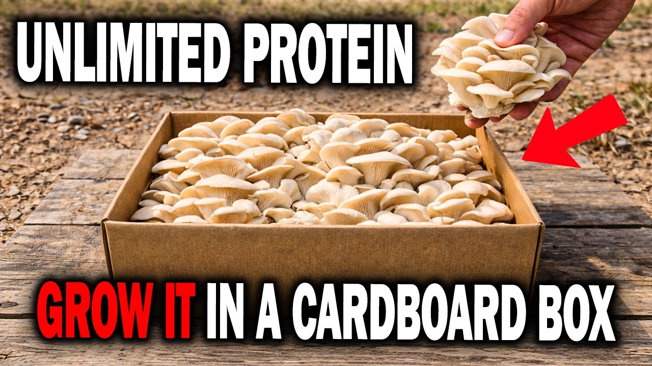 Grow Unlimited Protein In A Cardboard. Harvest Every 7 Days. The 5 Minute Setup.