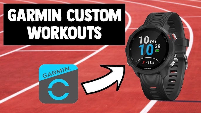 How to set up interval training on your Garmin Forerunner 245 45 645 Fenix - YouTube