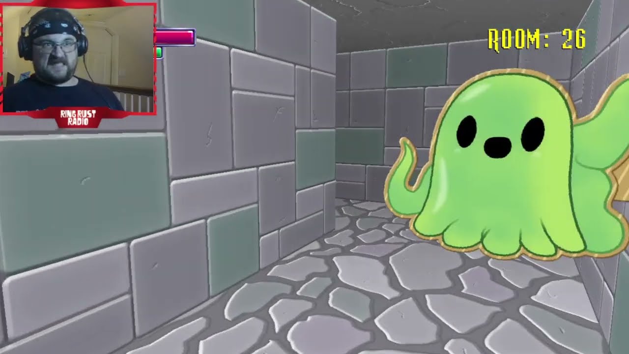 Watch Donny FLINCH So Much in Spooky's Jump Scare Mansion Gameplay! Ring Rust Radio Gaming