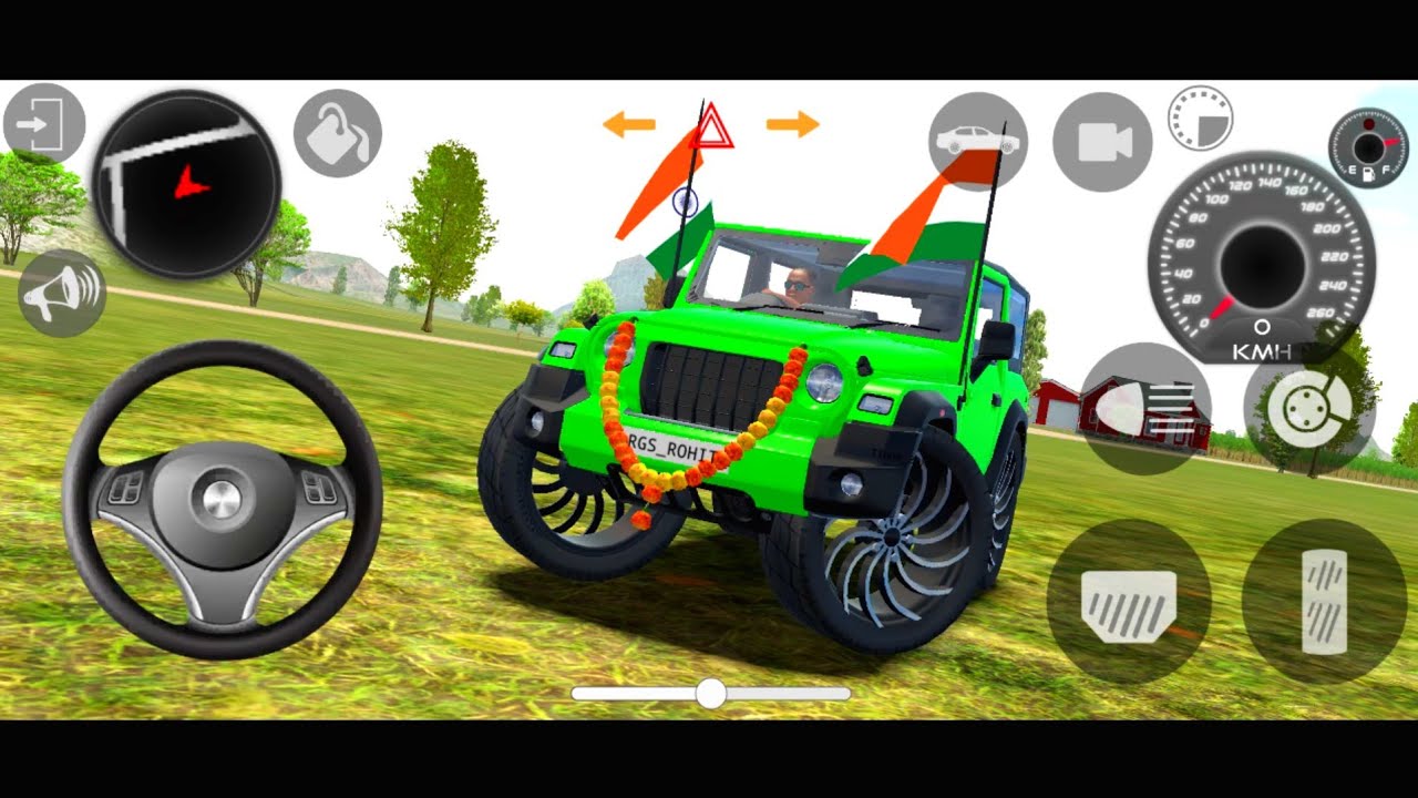 Modified Mahindra TharGames:lndian Bulu Thar (GadiWala Games) Car Game AndroidGame-#2025