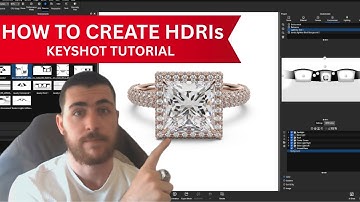How to make Professional HDRI for Jewelry | Keyshot