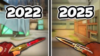 'Champions 2022' VS 'Champions 2025' VALORANT (Butterfly Knife) 'Champions 2022' VS 'Champions 2025' VALORANT (Butterfly Knife)