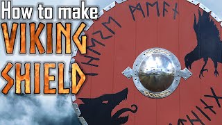 How to make a Viking shield! (including steel shield boss and rim)