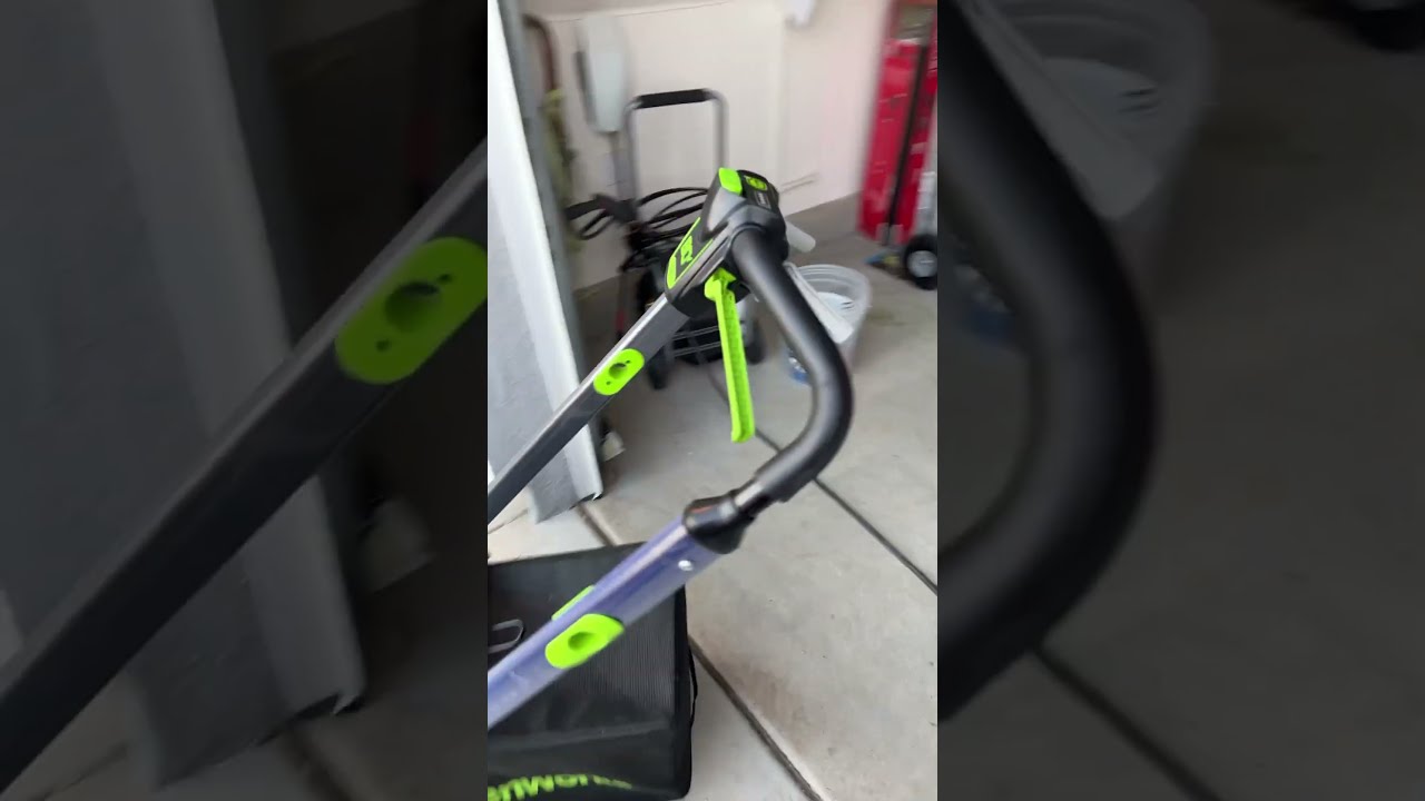 How To Start Your Greenworks 80v Lawn Mower