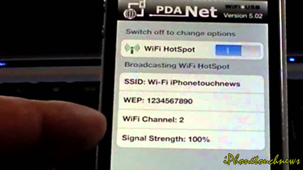 Comment pirater Wifi sur iPhone