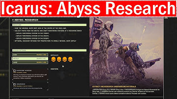 Icarus Styx: Abyss Research: Complete Solo Player