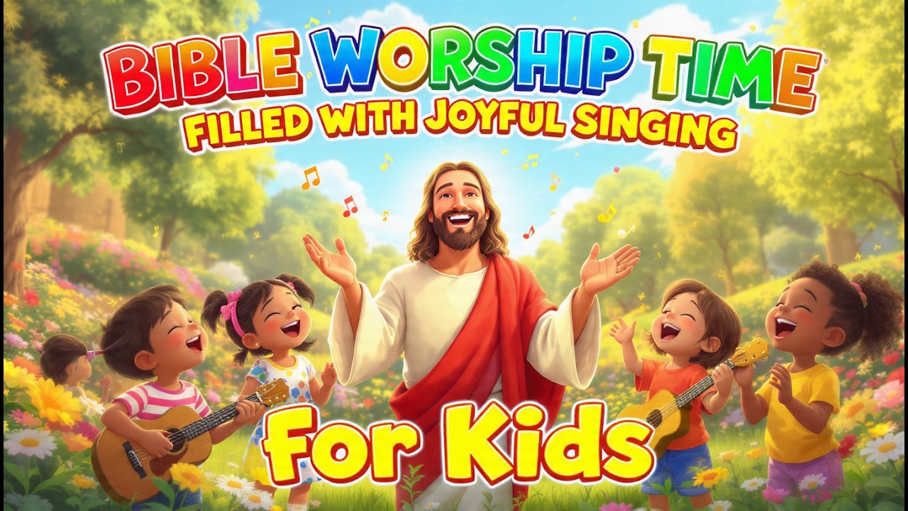 Bible Worship Time Filled with Joyful Singing for Kids |Ages 2–7 Praise Songs#KidsWorship#BibleSongs