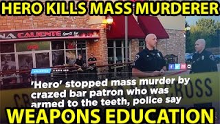 Mass Murderer Killed By Good Guy With Gun. WeaponsEducation