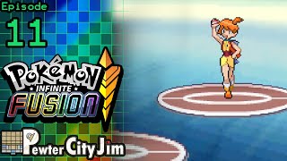 MISTY! A chilly fight ensues! Pokémon Infinite Fusion Lets Play! (PewterCityJim)