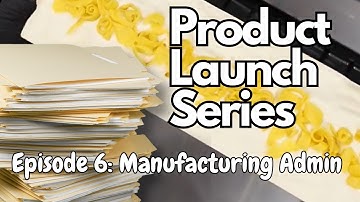 Cosmetic Manufacturing Admin - Batch numbers, Inventory, Materials - Product Launch Series Episode 6