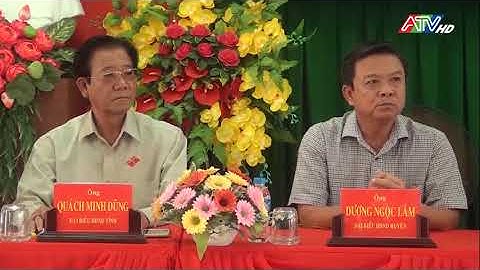 ĐẠI BIỂU HĐND 3 CẤP TIẾP XÚC CỬ TRI TRÊN ĐỊA BÀN HUYỆN THOẠI SƠN