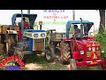 SWARAJ 843 XM Vs Mahindra B 275Di Vs CLAAS Harvester pulling out from Clay mud | Palleturi Village