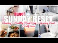 NEW! ✨SUNDAY RESET✨ \\ WHOLE HOUSE CLEANING + GROCERY HAUL + HEALTHY MEAL PREP + SELF CARE
