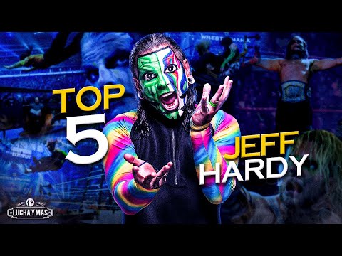 Las MEJORES LUCHAS de JEFF HARDY | TOP 5