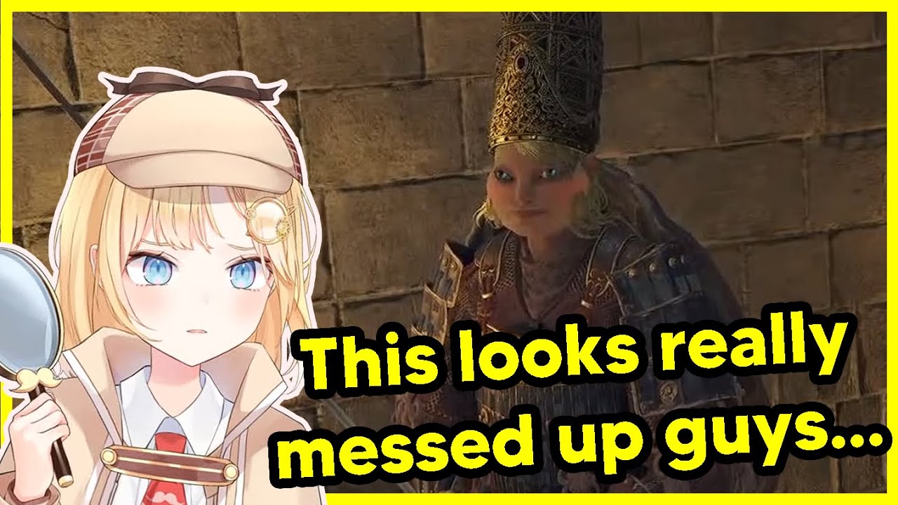 Ame regrets getting that helmet for Bowson【Elden Ring Smol Highlights】