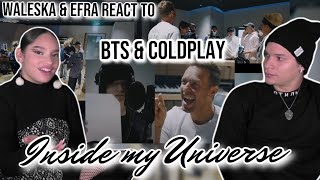 A SIDE RARELY SEEN 🎥👀| Waleska \& Efra react to Coldplay X BTS Inside 'My Universe' Documentary - BTS