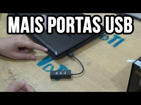 Vídeo: Como Conectar 3 Dispositivos USB Ao PC Com 2 Portas USB