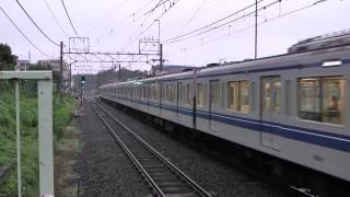 6000系50番台有楽町線直通各停新木場行き秋津駅到着