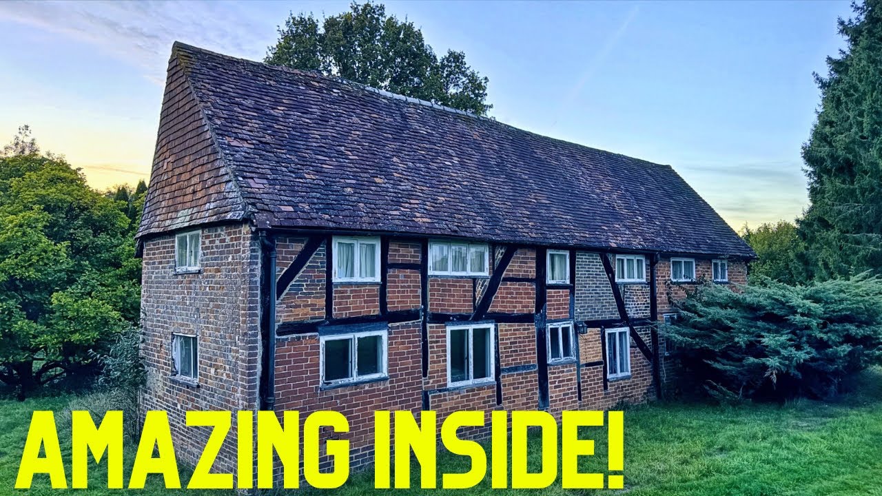 Самый красивый заброшенный дом, в котором сохранилось всё!