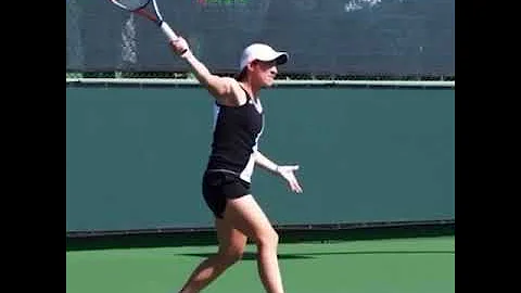 Justine Henins one handed backhand