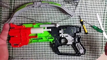 Simple Nerf Zombie strike crossfire bow
